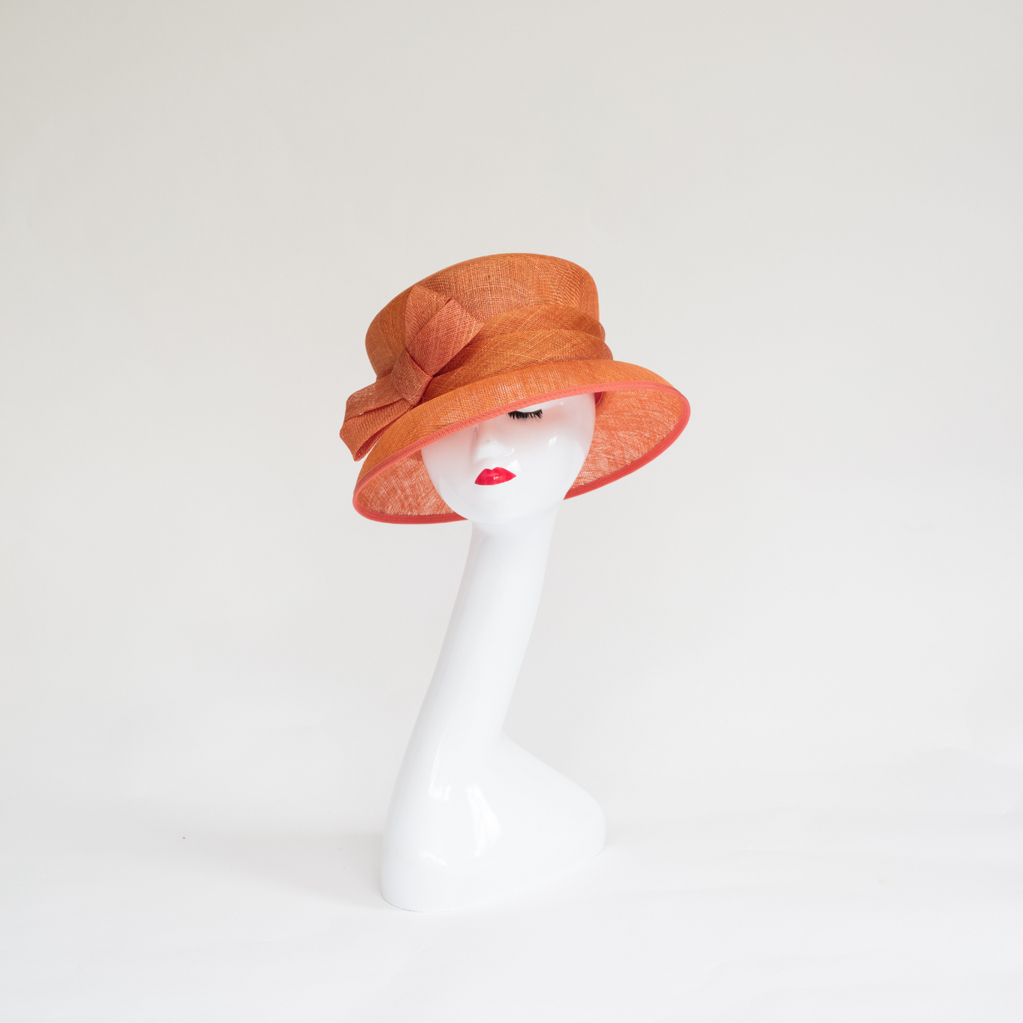 Classic Orange Bow Hat