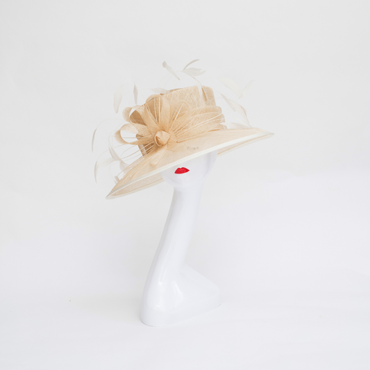 Fleur Feathered Hat